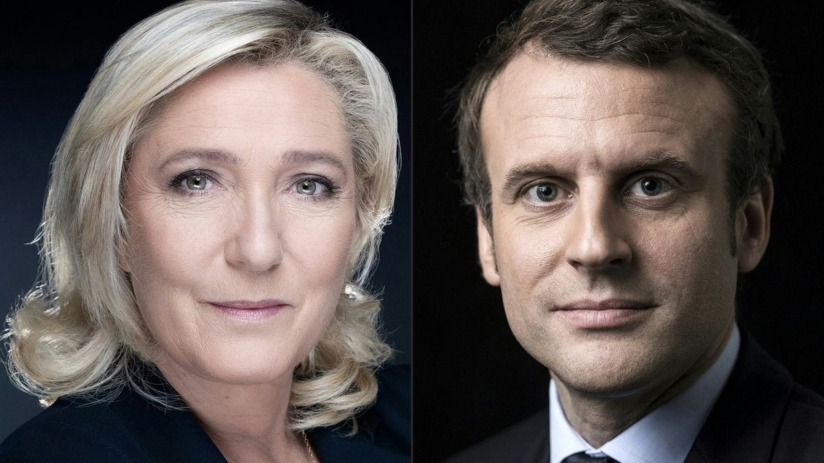 Ohlasy z voleb: Macron je dnes šťastnější, ale i Le Penová může vyhrát